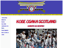 Tablet Screenshot of kobeosakascotland.com